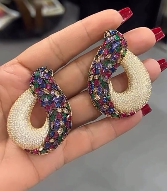 Gina Multicolor Earing